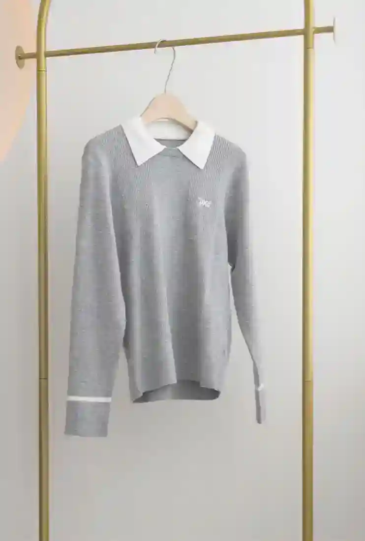 [국내배송] 지포어 WOMEN COLLAR NECK SWEATER