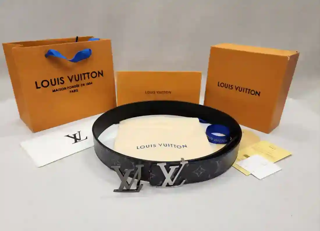 [국내배송] 루이비통 벨트 LV 블랙펄 40MM 리버서블